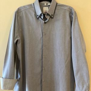 Haupt dress shirt size 39/40, 15 1/2 modern fit.